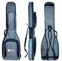 Semi case rígido p/ contra baixo cinza "ams"