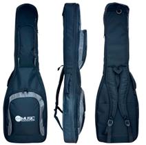 Semi case rígido p/ contra baixo preto "ams" Semi case rígido p/ contra baixo preto "ams"