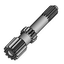Semi Eixo Traseiro Esquerdo Trator Ford New Holland 5125063 Semi Eixo Traseiro Esquerdo Trator Ford New Holland 5125063