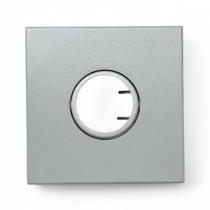 Semi Embutido Quadrado de Dicroica MR16- Branco texturizado - Rioprelustres - 1600