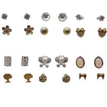 Semi Joias No Atacado Folheadas A Prata Kit 8 - Jady Joias