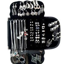 Semi Joias No Atacado Folheadas A Prata Kit Com 35 Peças - Jady Joias