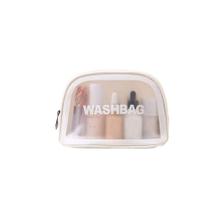 Semicírculo Necessaire Bolsa Maquiagem Cosméticos Pequena Presente Impermeável WahsBag