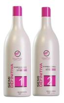 Semidefinitiva Profissional Alisa Crespo Hidratação Intensa kit 2x1L Semidefinitiva Profissional Alisa Crespo Hidratação Intensa kit 2x1L