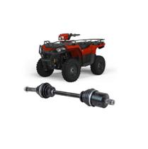 SEMIEIXO QUADRICICLO POLARIS: SPORTSMAN 400/ 450/ 500/ 700/ 800 07&gt DIANTEIRO LADO ESQUERDO/ DIREITO