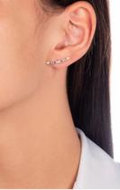 Semijoia - Brinco Ear Cuff Micro Zircônia