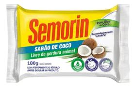 Semorin Sabão De Côco Sem Gordura Animal 180gr 1 Un