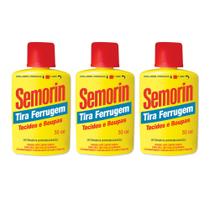 Semorin Tira Ferrugem 50ml 3 Unidades