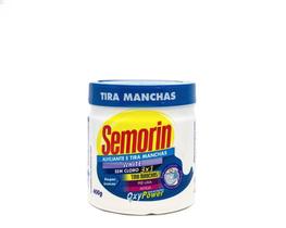 Semorin Tira Manchas Em Pó White 400G Semorin Tira Manchas Em Pó White 400G