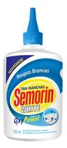 Semorin Tira Manchas White 100ml Roupas Totalmente Brancas