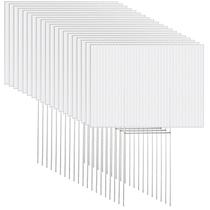 Señales para Jardín Tuanse Paquete de 20 con Estacas de Metal 40.6x30.5cm Señales para Jardín Tuanse Paquete de 20 con Estacas de Metal 40.6x30.5cm