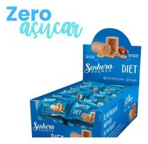 Senhora Paçoca Diet Zero Açúcar 24 Unidades De 17G Cada
