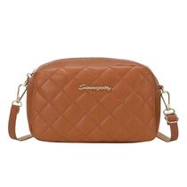 Senhoras Bordado Diamante Treliça Crossbody Câmera Saco Moda Bolsa De Ombro Natal 2024