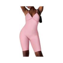 Senhoras da moda europeias e americanas, macacões halter de malha femininos sexy e quentes