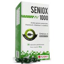 Seniox 1000 ácidos graxos essenciais, vitamina E, vitamina C e selênio
