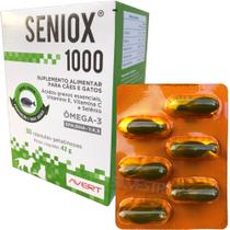 Seniox 1000 Suplemento Alimentar Cães E Gatos 30 cápsulas Ômega-3 Avert