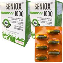 Seniox 1000 Suplemento Alimentar Cães E Gatos Ômega-3 60 cápsulas Avert