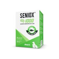 Seniox 1000mg Avert - Suplemento Alimentar para Cães e Gatos 30 cápsulas