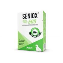Seniox 500 Avert 30 Capsulas Omega-3 Suplemento Cães Gatos Seniox 500 Avert 30 Capsulas Omega-3 Suplemento Cães Gatos