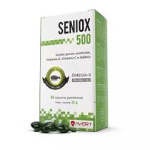 Seniox 500 Suplemento Cães e Gatos 30 Cápsulas 21g Seniox 500 Suplemento Cães e Gatos 30 Cápsulas 21g