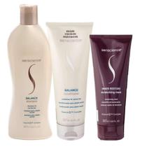 Senscience Balance Shampoo 280ml + Condicionador 240ml + Inner Restore 200ml Senscience Balance Shampoo 280ml + Condicionador 240ml + Inner Restore 200ml