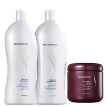 Senscience Balance - Shampoo+Condicionador 1L+Mascara Inner Restore Intensif 500ml