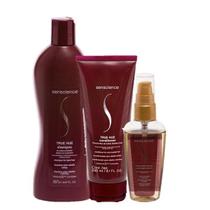 Senscience Kit True Hue Shampoo 280ml Condicionador 240ml e Oleo Capilar 55ml