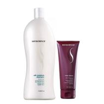 Senscience Silk Moisture Shampoo 1L+Máscara Inner Restore Deep Moisturizing 200ml