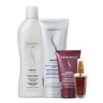 Senscience Smooth Duo Home Care True Hue Color Oleo 55ml e Renewal Mask 150ml