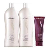 Senscience Smooth - Shampoo+Condicionador 1L+Mascara Inner Restore Deep Moisturizing 200ml Senscience Smooth - Shampoo+Condicionador 1L+Mascara Inner Restore Deep Moisturizing 200ml