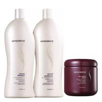 Senscience Smooth - Shampoo+Condicionador 1L+Mascara Inner Restore Intensif 500ml Senscience Smooth - Shampoo+Condicionador 1L+Mascara Inner Restore Intensif 500ml