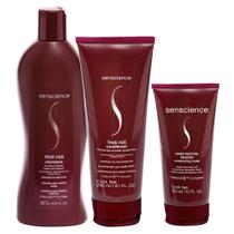 Senscience True Hue Shampoo 280ml + Condicionador 240ml + Inner Restore Moisturizing Mask 150ml