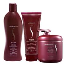 Senscience True Hue Shampoo 280ml + Condicionador 240ml + Máscara Inner Hidratação 500ml