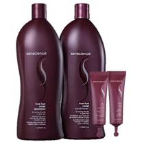 Senscience True Hue Violet Duo 1L e CPR Tratamento Reconstrutor 2x25ml