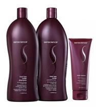 Senscience True Hue Violet Shampoo+Condicionador 1L+Mascara Inner Restore Deep Moisturizing 200ml