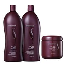 Senscience True Hue Violet Shampoo+Condicionador 1L+Mascara Inner Restore intensif 500ml