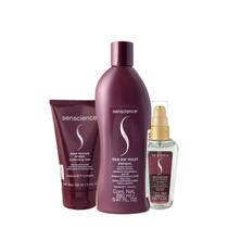 Senscience True Hue Violet Shampoo Máscara Intensif e Óleo (3 produtos) Senscience True Hue Violet Shampoo Máscara Intensif e Óleo (3 produtos)