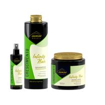 Sense Brasil Infinity Hair Kit (Shampoo e Máscara 500ml + Tônico 100ml) Sense Brasil Infinity Hair Kit (Shampoo e Máscara 500ml + Tônico 100ml)