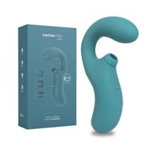 Sensevibe Curve Sugador de Clitóris e Vibrador 10 Intensidades Flexível Recarregável Sensevibe Curve Sugador de Clitóris e Vibrador 10 Intensidades Flexível Recarregável