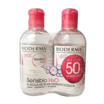 Sensibio H2O Bioderma Solução Micelar Demaquilante com 250ml + 50% Desconto em Embalagem com 250ml