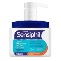 Sensiphil Loção Hidratante Facial e Corporal 480ml