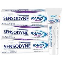 Sensodyne Rapid Relief - Pasta de Dentes para Dentes Sensíveis (3 x 100mL) Sensodyne Rapid Relief - Pasta de Dentes para Dentes Sensíveis (3 x 100mL)