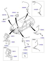Sensor ABS Velocidade Traseiro Santa Fe 4WD 4X4 Sensor ABS Velocidade Traseiro Santa Fe 4WD 4X4
