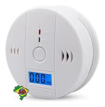 Sensor Alarme Aviso Vazamento Gás Branco Casa Segurança Lcd Sensor Alarme Aviso Vazamento Gás Branco Casa Segurança Lcd