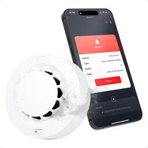 Sensor Alarme Incêndio Detector De Fumaça Inteligente Wifi