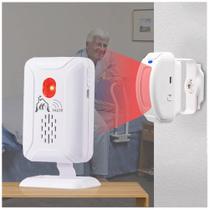 Sensor anti-queda de cama, com pager e ajuste de volume - para idosos e demência - Nesthao