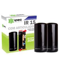 Sensor Barreira Feixe Simples Ativo IR15 Anti Esmagamento Com Articulador Digital Ipec Sensor Barreira Feixe Simples Ativo IR15 Anti Esmagamento Com Articulador Digital Ipec