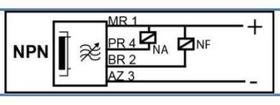 Sensor Capacitivo de proximidade NPN Sensorbras DCL 6-18 DT