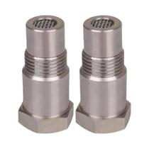 Sensor Catalisador De Oxigênio Mini Prata M18X1.5 Para Automóveis, Acessório Durável Em Aço