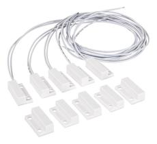 Sensor De Alarme Magnético Com Fio Xas De Sobrepor Intelbras Instalação Por Fita Adesiva/Parafusos